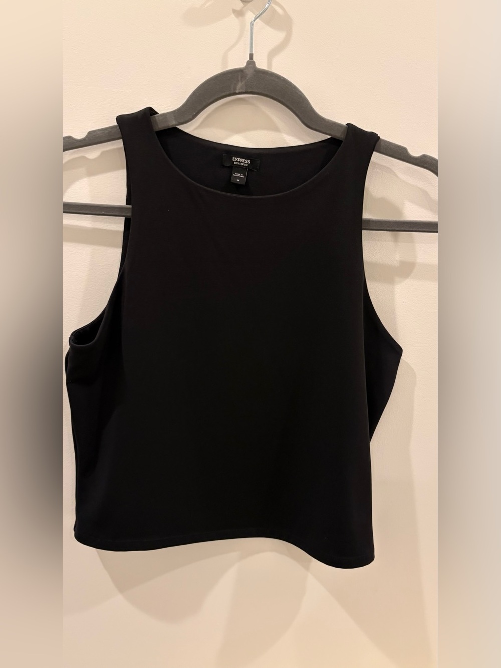 Express Black Scoop Neck Tank Top